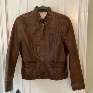 Beautiful Argentinian leather bomber